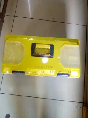 19" Tool Box Plastic Empty With Tray