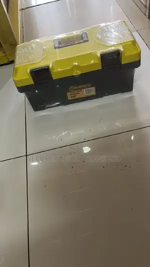 19" Tool Box Plastic Empty With Tray