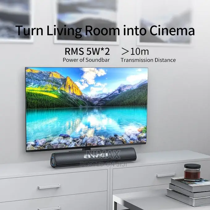 Awei Bluetooth Speaker Stereo Sound Box Hifi Mini Soundbar