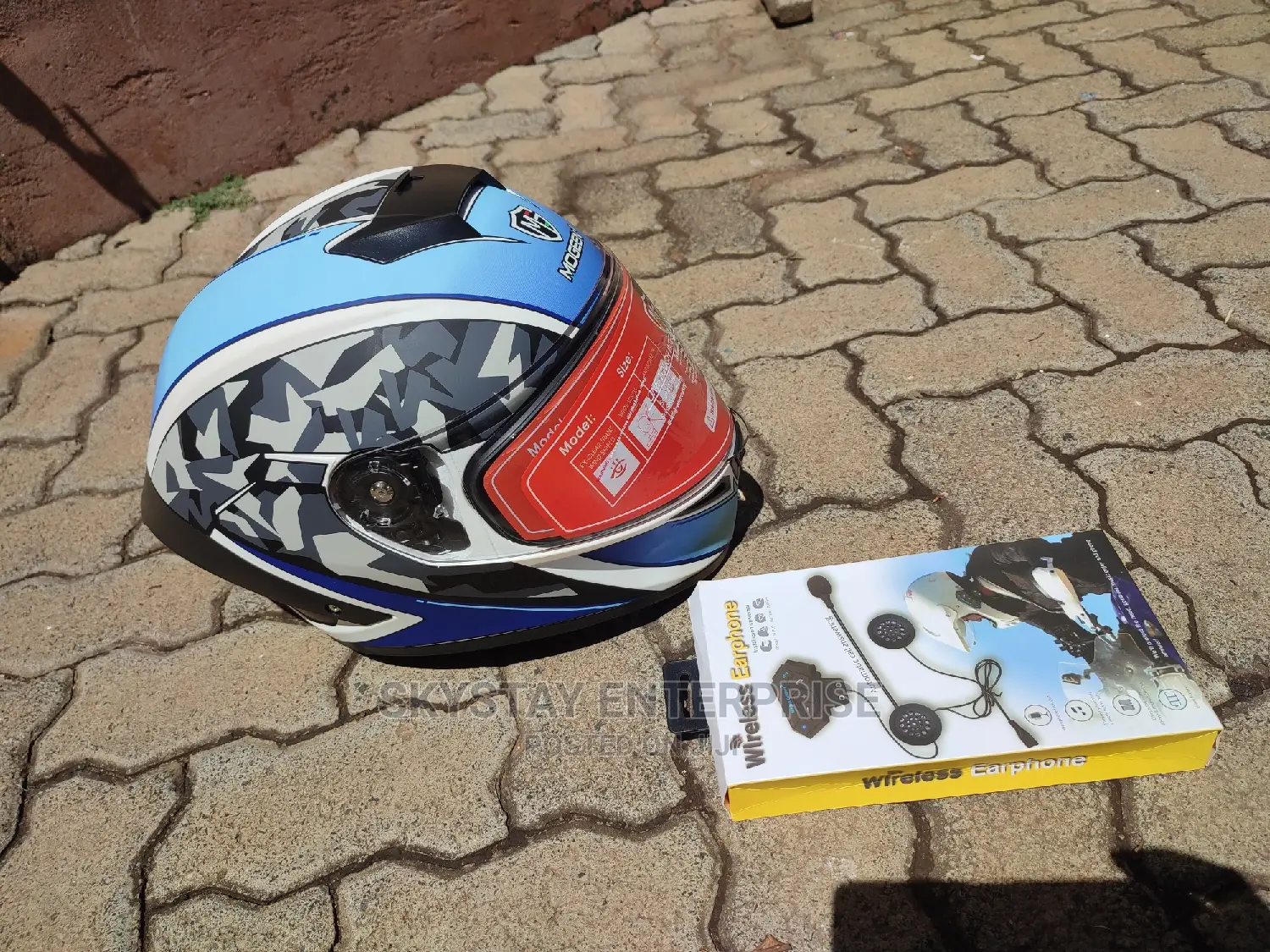 DOT Rider Helmet Blue Type.