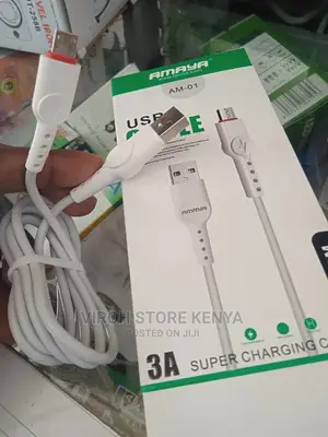 Original Amaya USB 3A Charging and Data Transfer Cable
