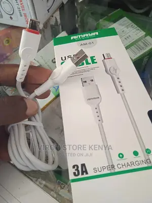 Original Amaya USB 3A Charging and Data Transfer Cable