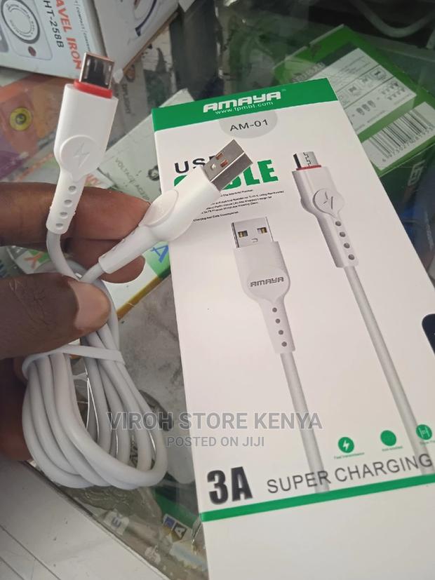 Original Amaya USB 3A Charging and Data Transfer Cable - thumbnail 2