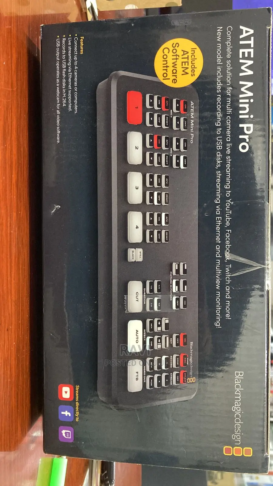 Blackmagic Atem Mini Pro