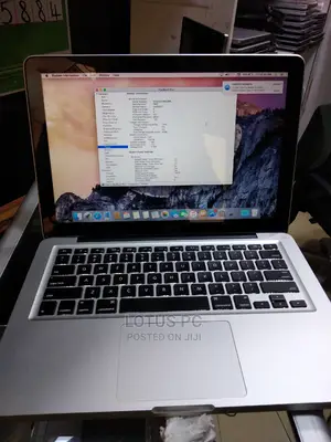 Laptop Apple MacBook Pro 2012 4GB Intel Core I5 HDD 500GB
