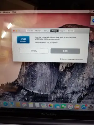 Laptop Apple MacBook Pro 2012 4GB Intel Core I5 HDD 500GB