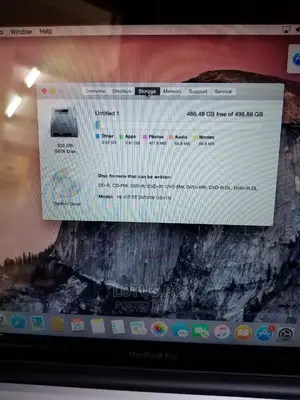Laptop Apple MacBook 2012 4GB Intel Core I5 HDD 500GB