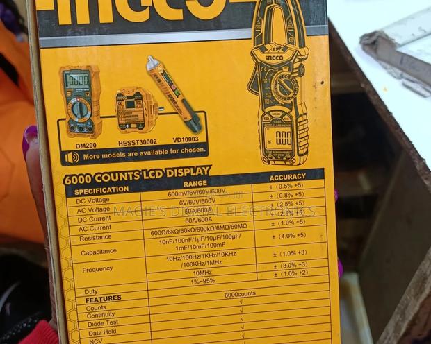 Digital Clamp Meter 600A - thumbnail 5