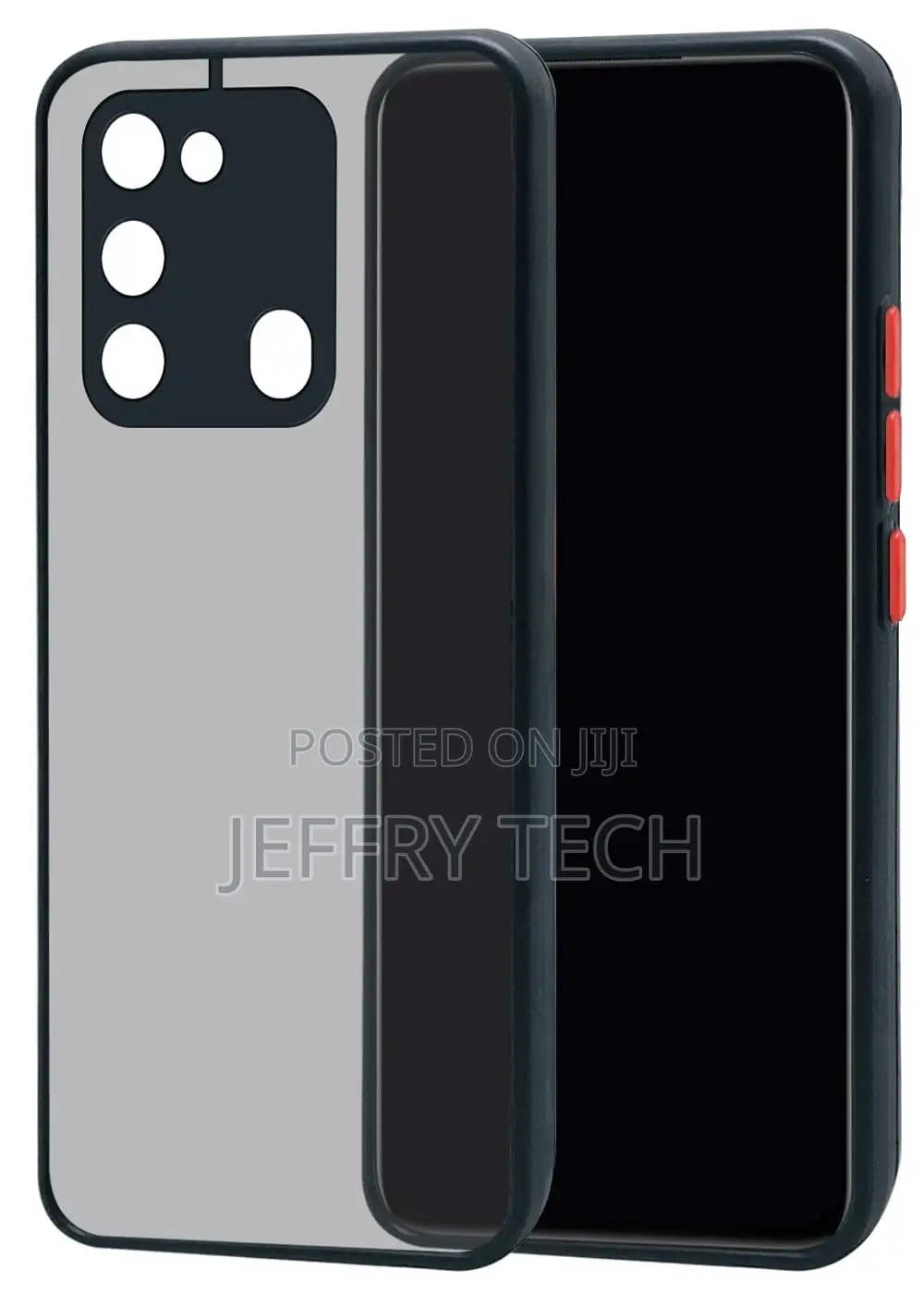 Back Cover Case for Tecno Spark 8C (Camera Protection | Smok