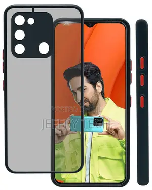 Back Cover Case for Tecno Spark 8C (Camera Protection | Smok
