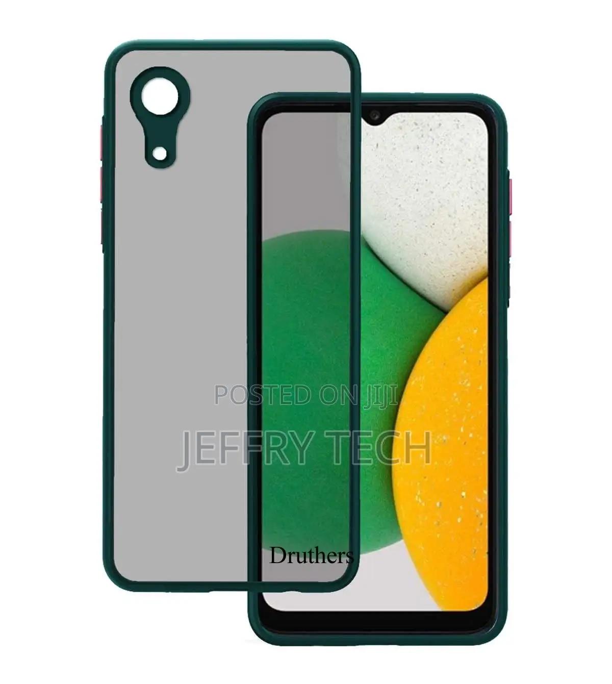 Samsung Galaxy A03 Core Smoke Cover Protective Shockproof Ma