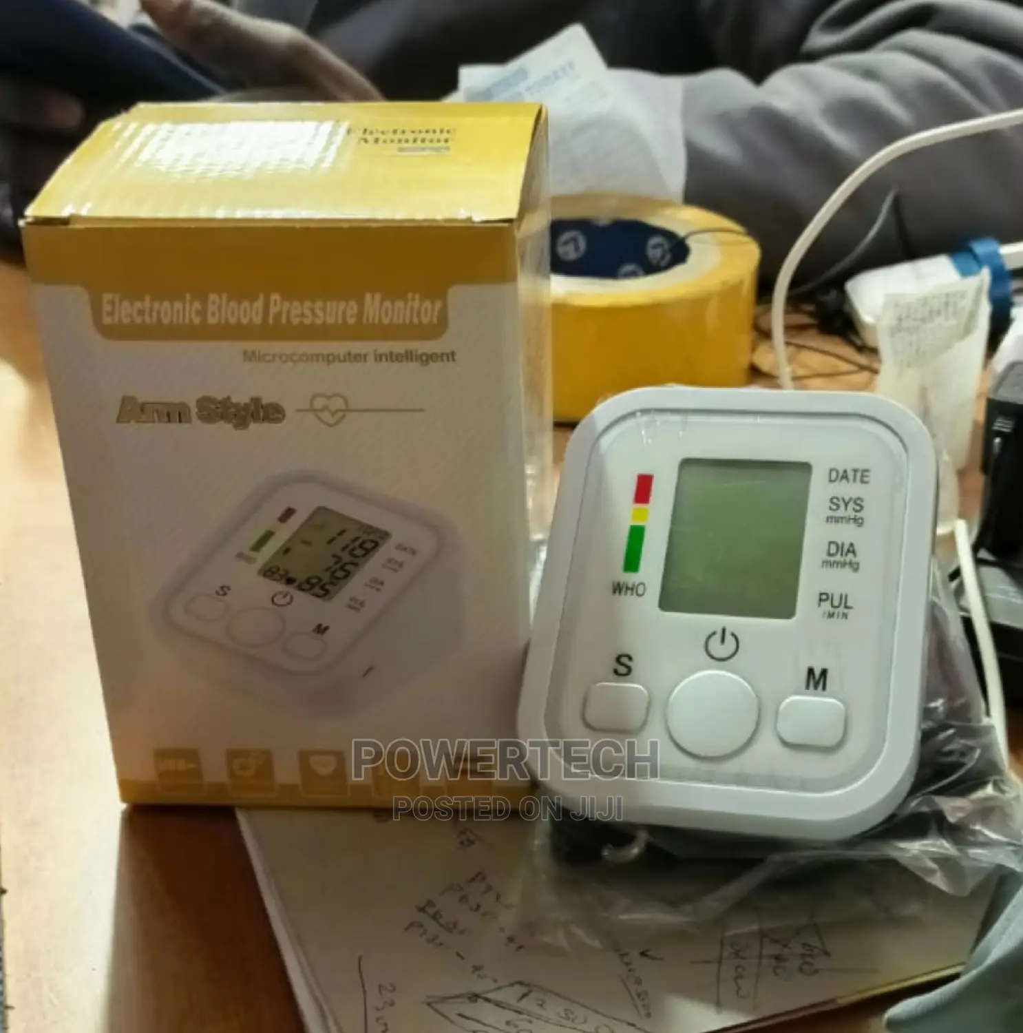 Jziki Electronic Digital Blood Pressure Monitor Machine.