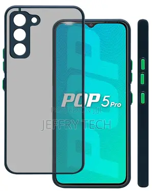 Back Cover Case for Tecno Pop 5 Pro (Camera Protection | Sm