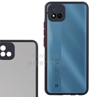 Smoke Back Cover for Realme C11 2021 Shock Proof Smooth Bump