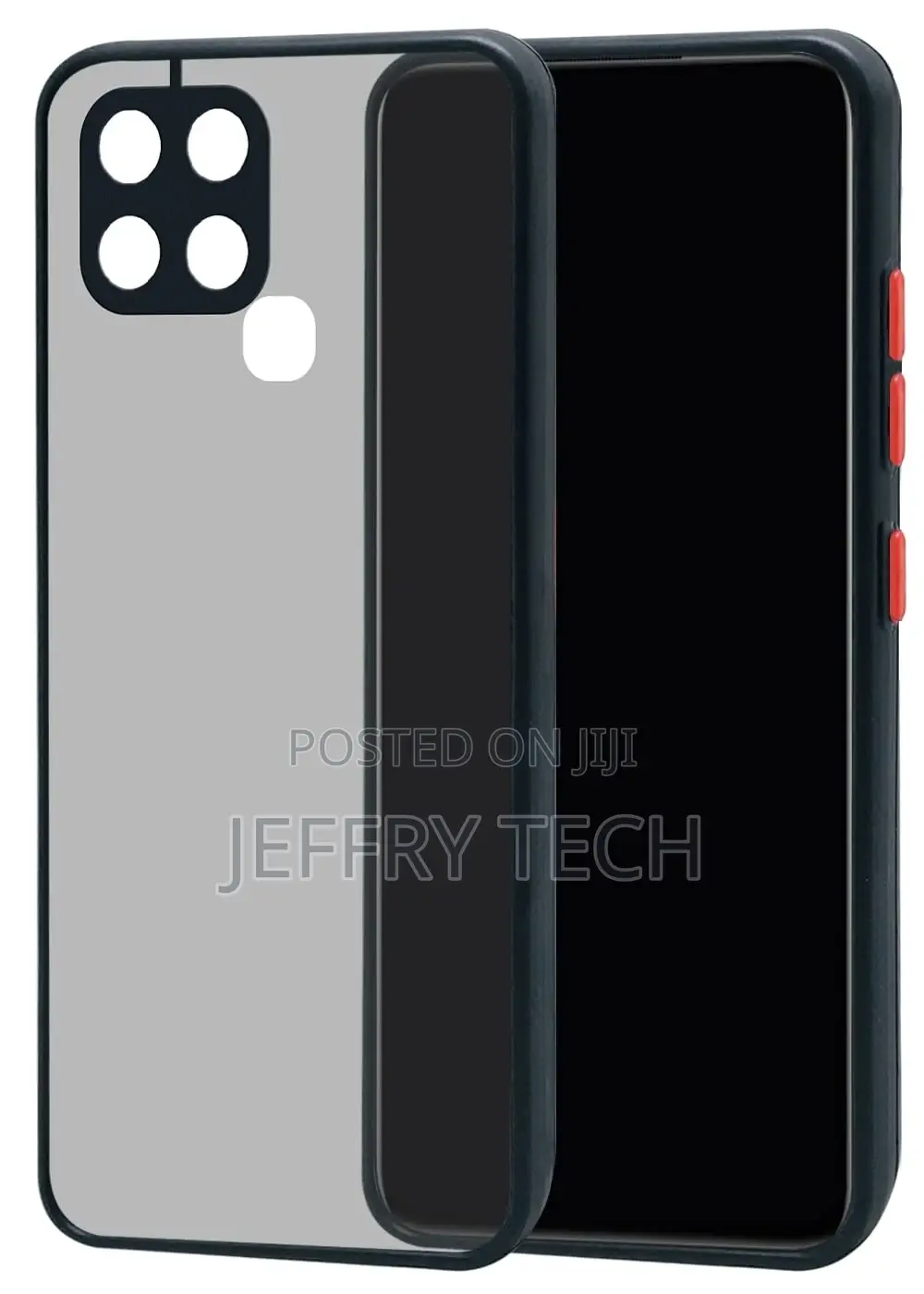 Back Cover Case for Infinix Smart 6 (Camera Protection | Smo