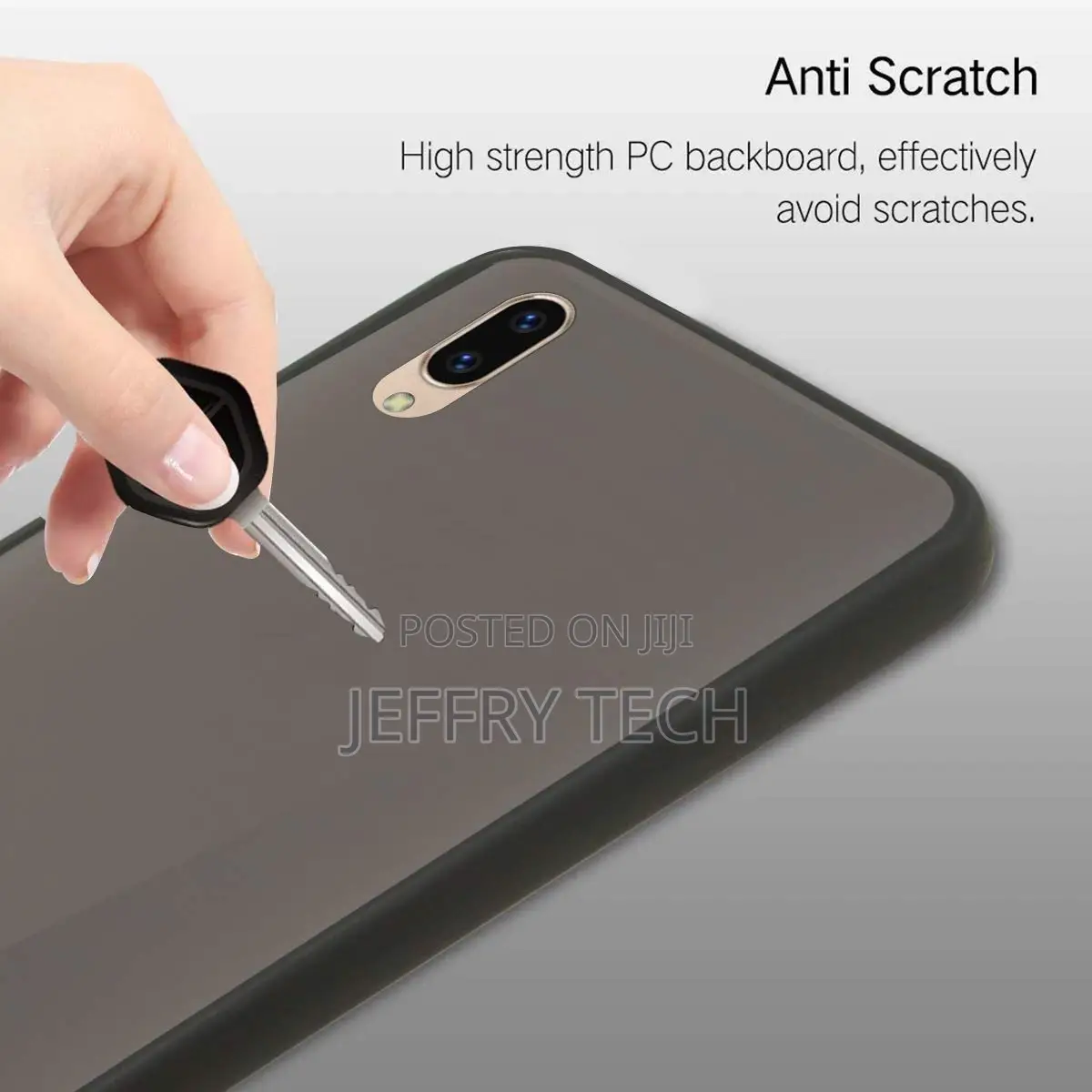 Oppo Reno 6 5G Smoke Cover Protective Shockproof Matte Hard