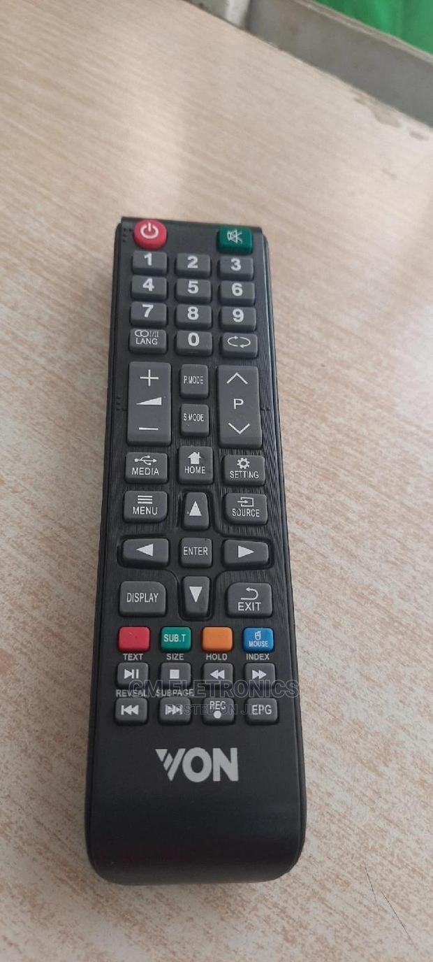 Von Smart Tv Replacement Controller. - thumbnail 3