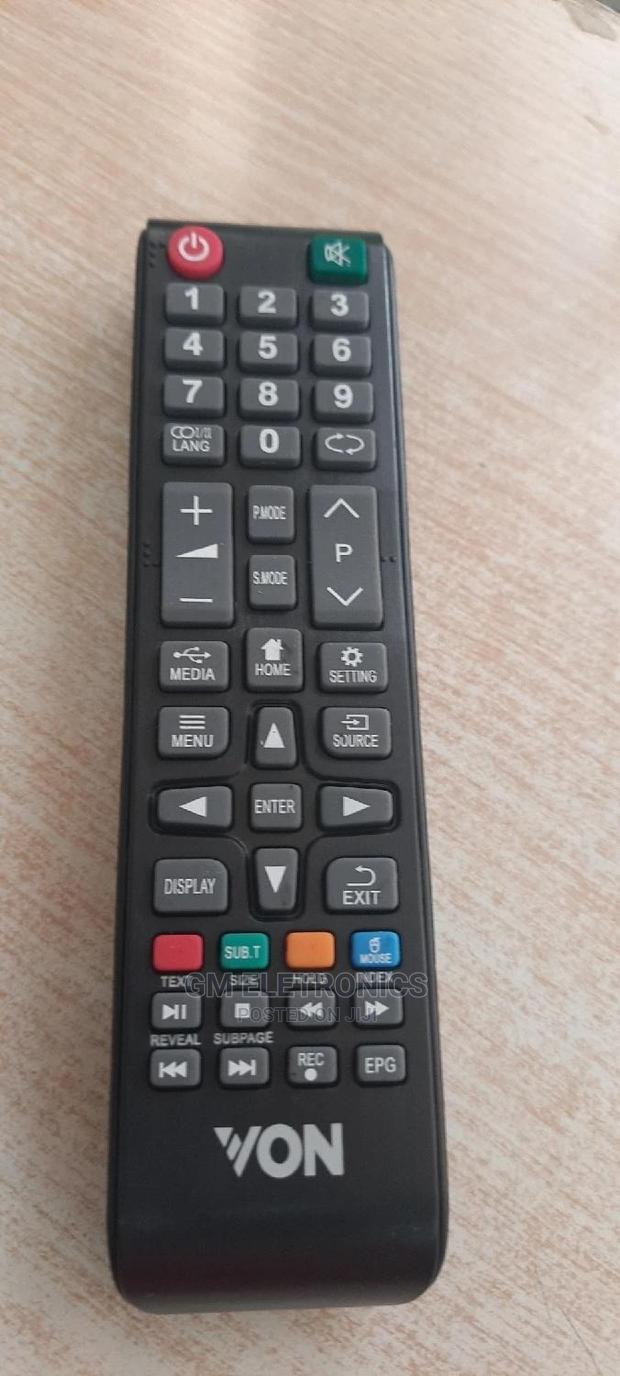 Von Smart Tv Replacement Controller. - main view