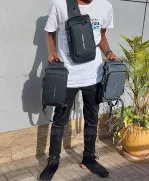 Anti-Theft USB Shoulder/Crossbody Travel Bag