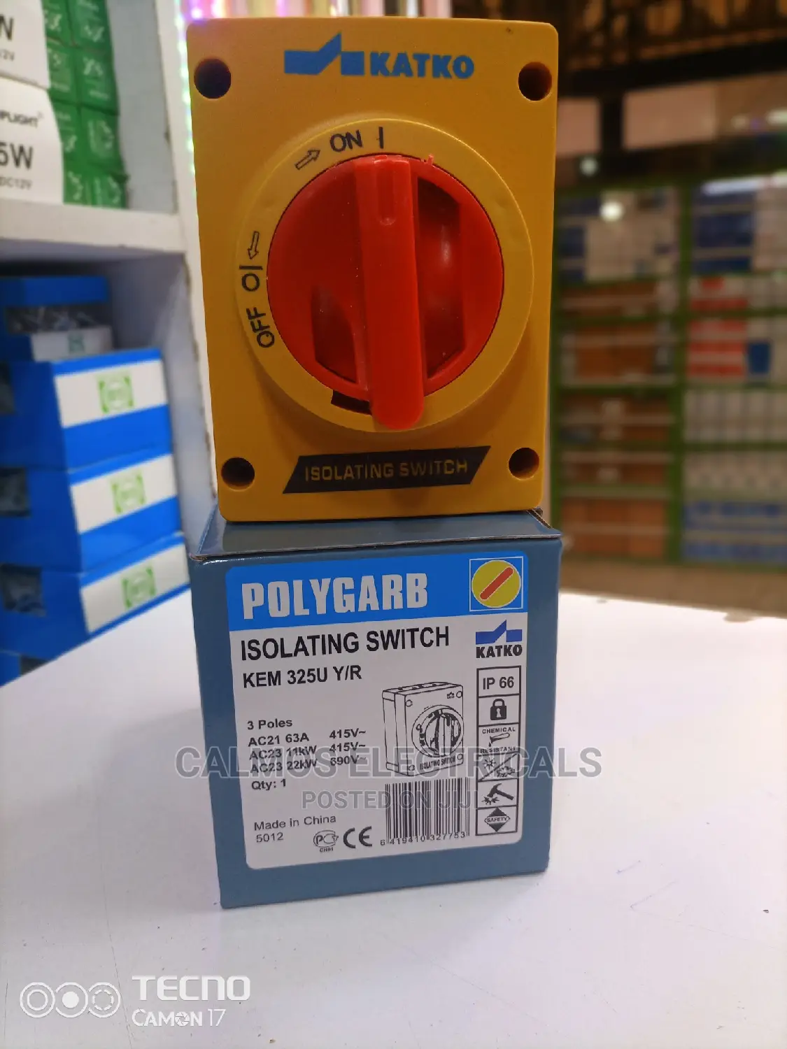 63A Isolator Switch