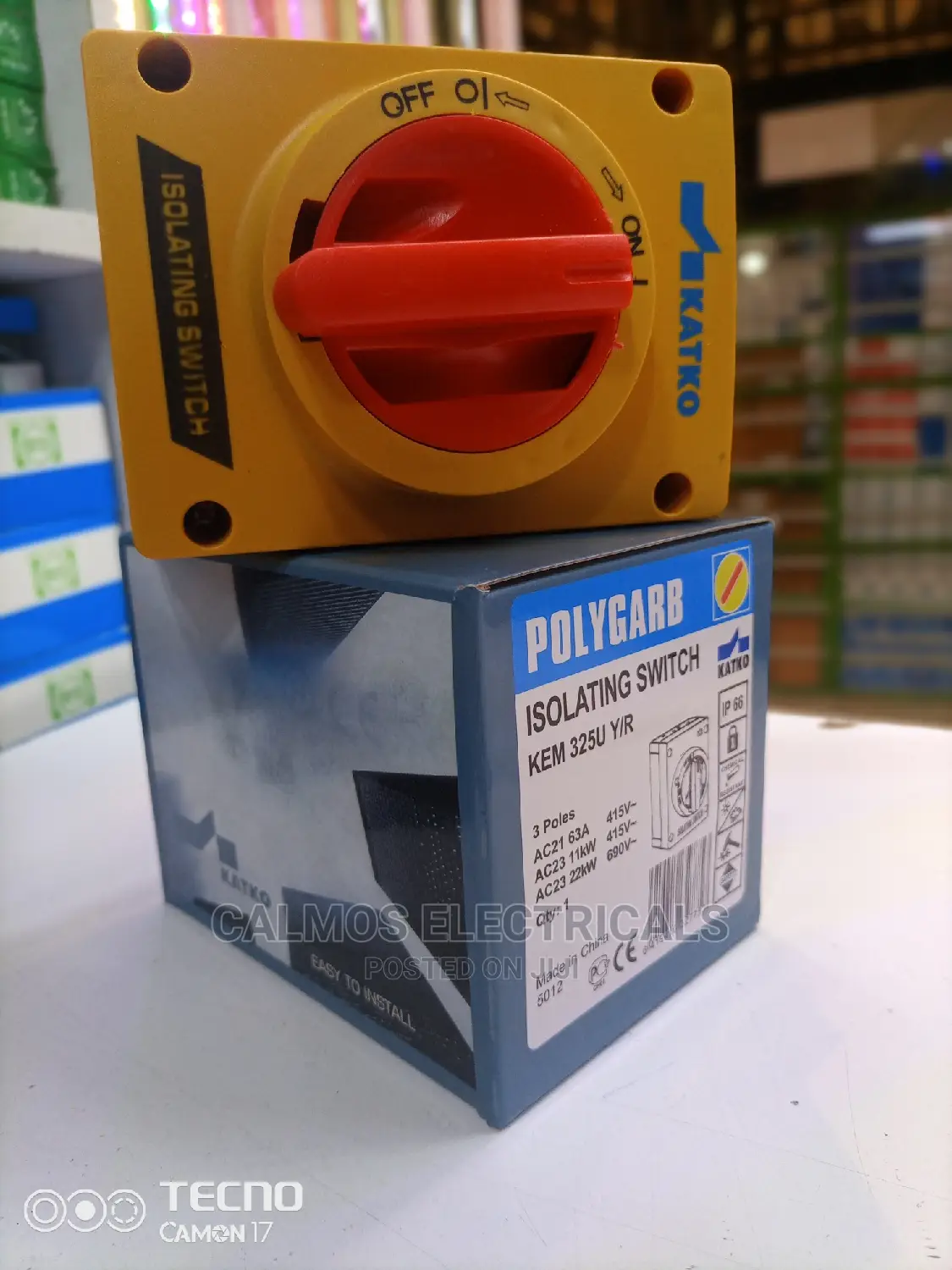 63A Isolator Switch