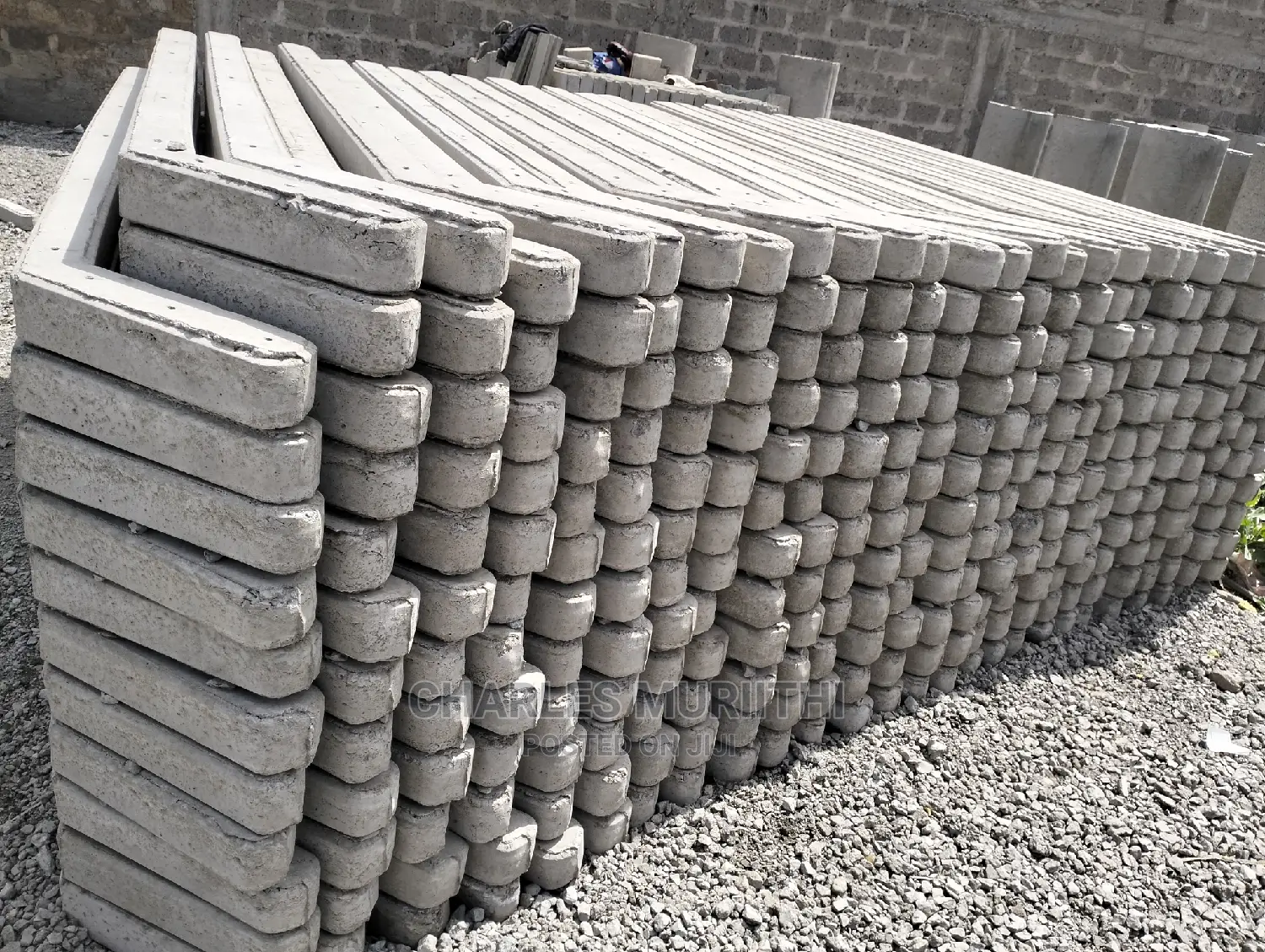 Fencing Concrete Poles