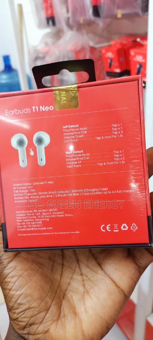 Bluetooth Earpods - main view