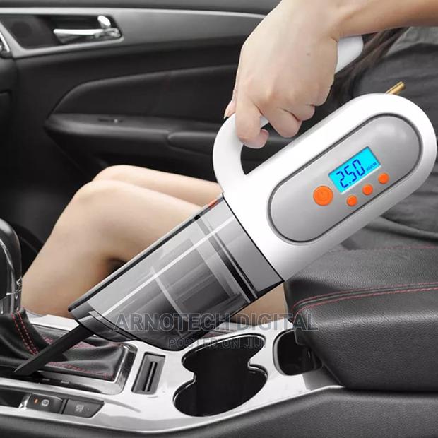 12v 4in1 Car Vacuum Cleaner With Tire Inflator - main view