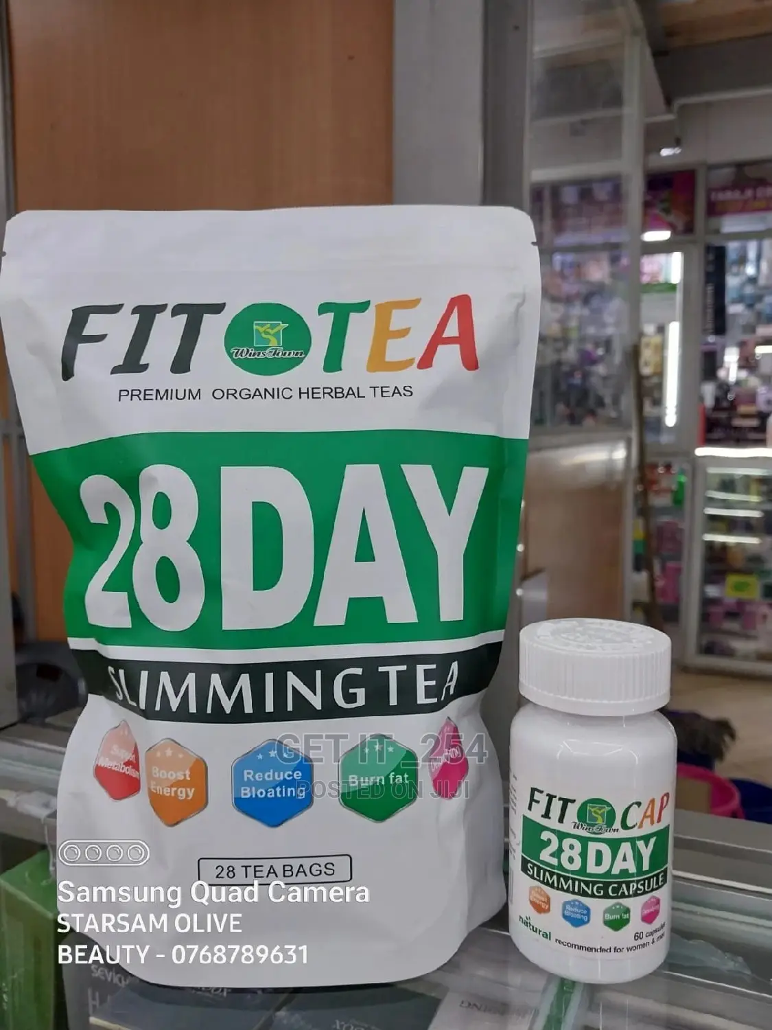 Tummy Capsules and Slimming Tea