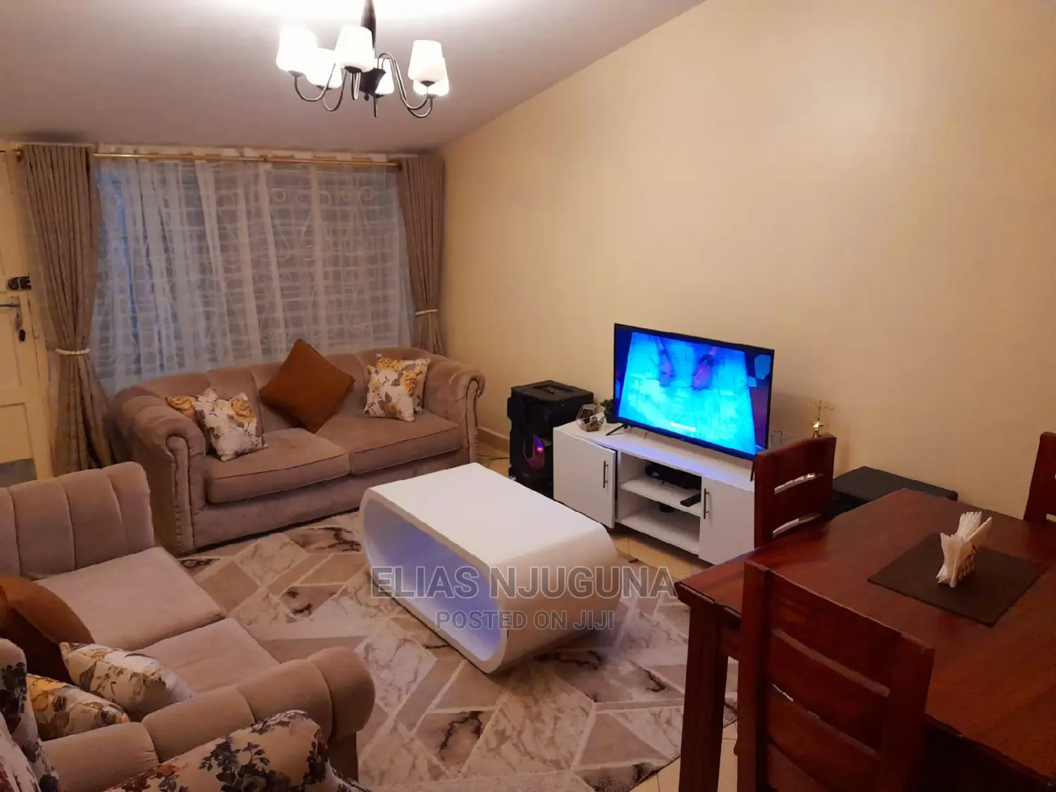 Airbnb (Furnished )3bdrm Bungalow In Buruburu .