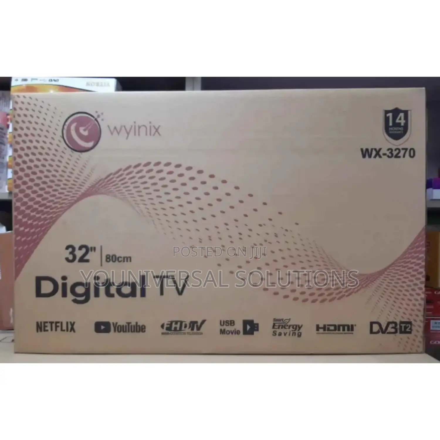 32 Inches Wyinix Digital Tv.
