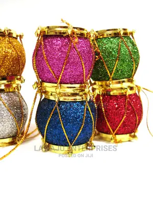 Christmas Drum Decor Set