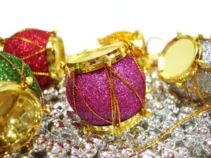 Christmas Drum Decor Set