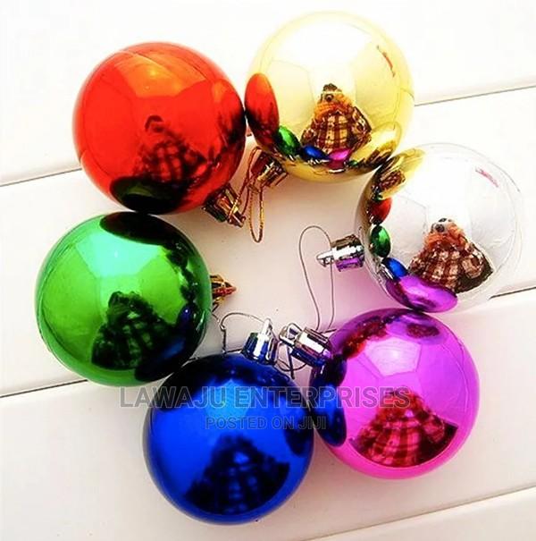 Christmas Decorating Coloured Ball Set- 12pcs