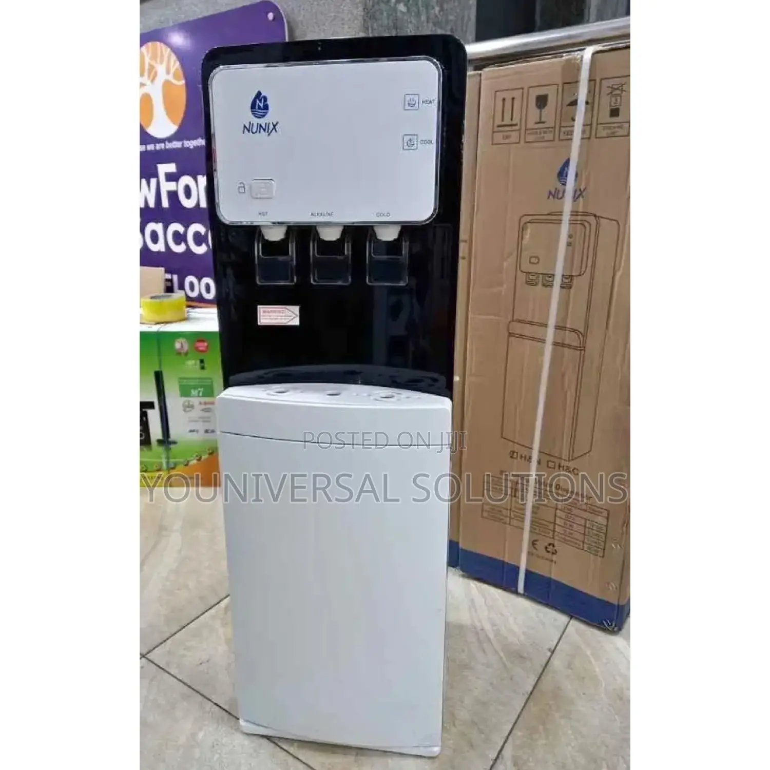 Nunix Z8C Hot,Normal and Cold Dispenser With Child Lock