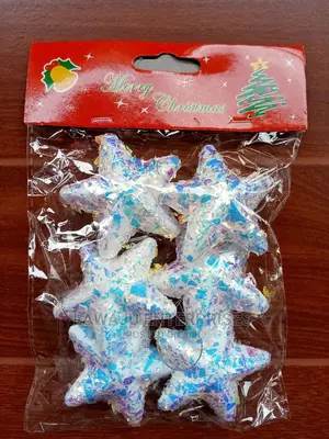 Christmas Decorating Snow White Stars
