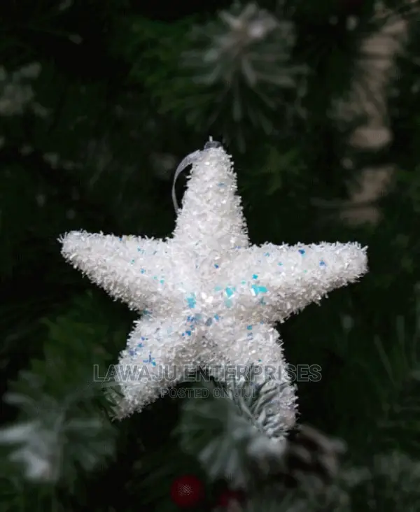 Christmas Decorating Snow White Stars