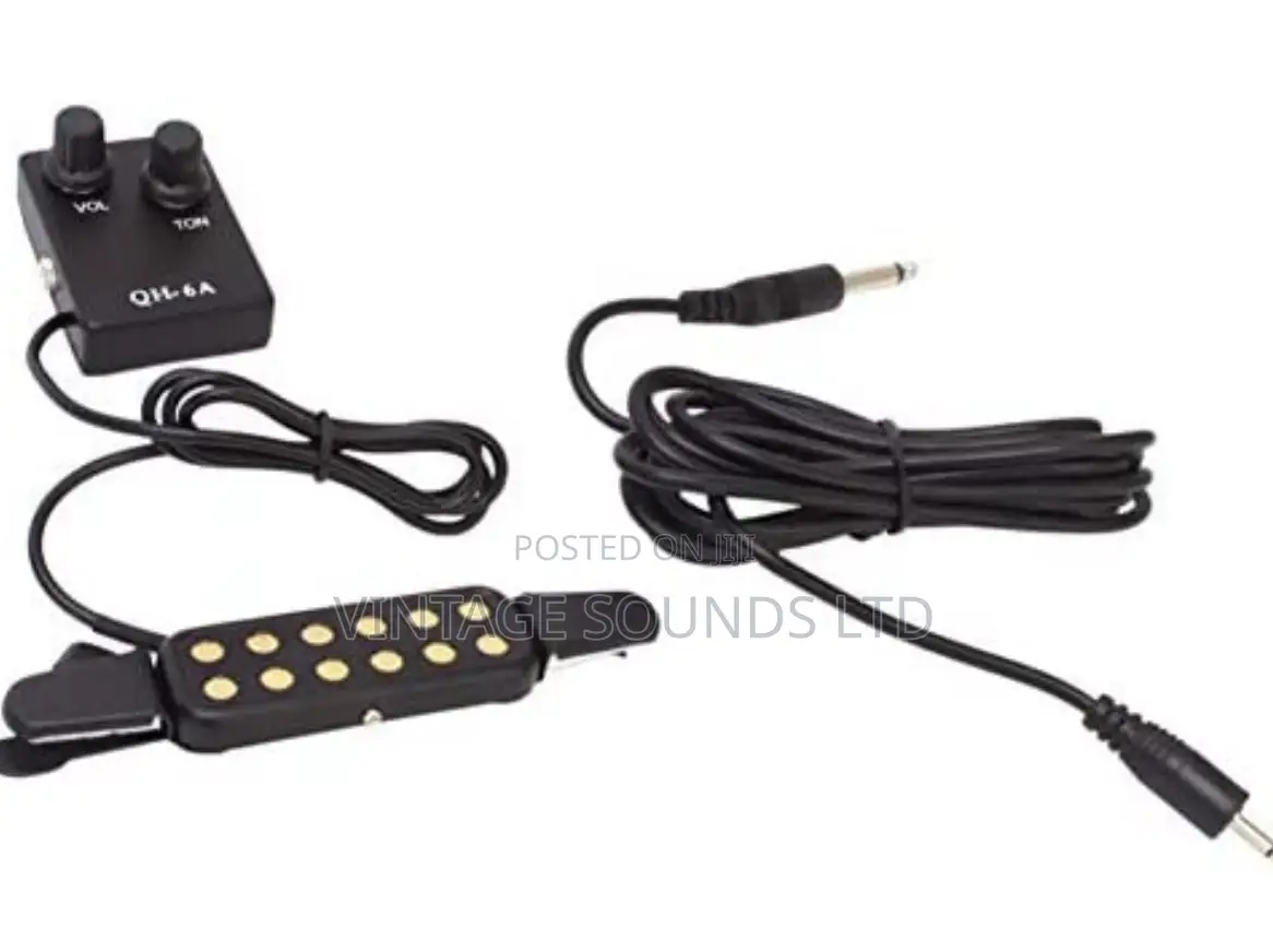 Acoustic Guitar Pickup,QH-6a Folk Acoustic Guitar Sound Hole