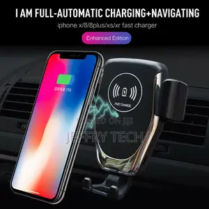 Qi Fast Wireless Car Charger Magnetic Holder