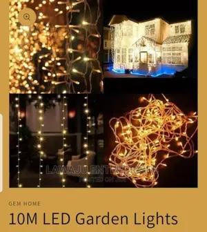 10M Warm White LED Christmas Lights