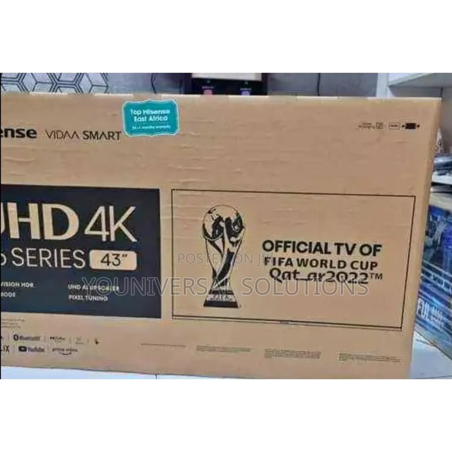 Hisense 43 Smart Android Digital Tv.