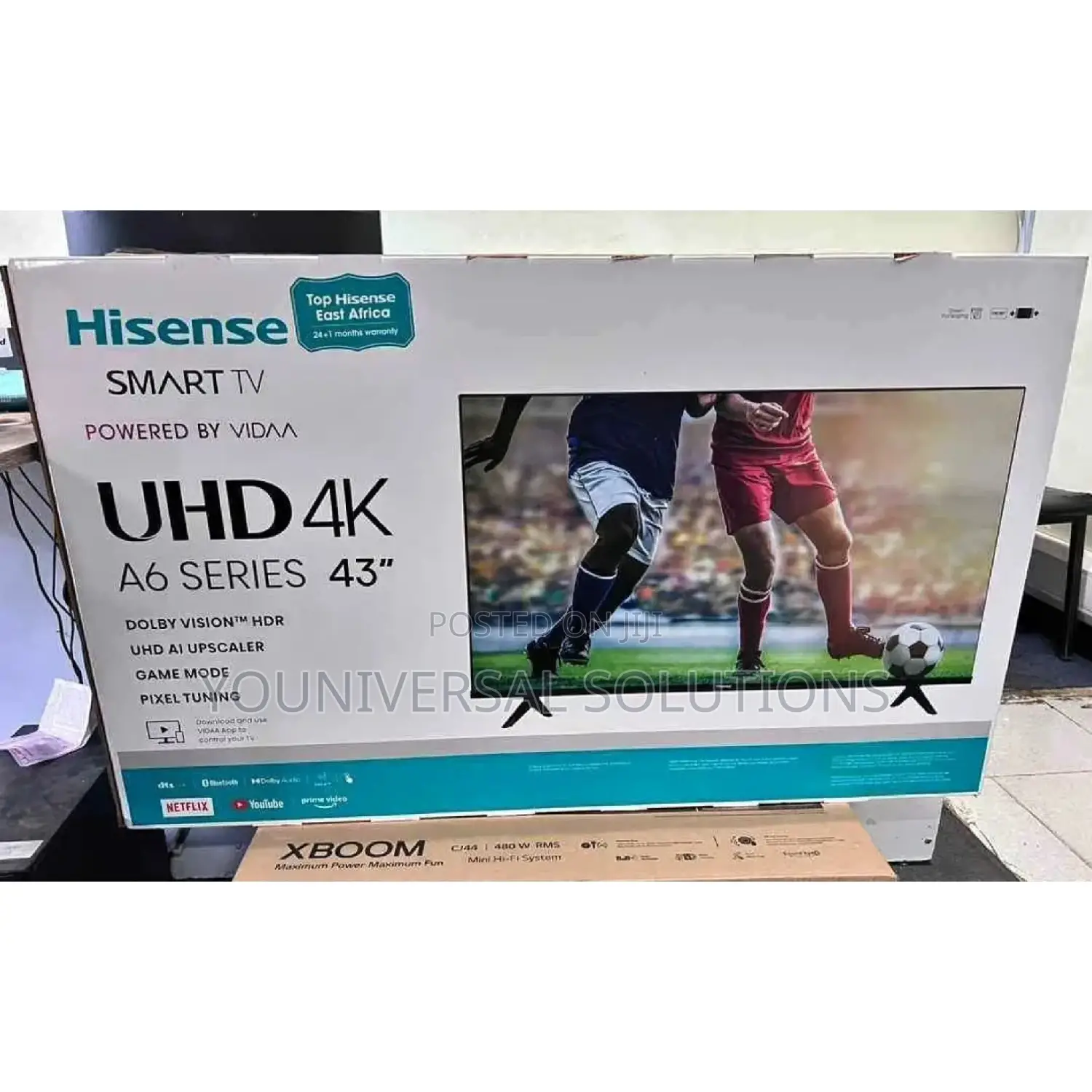 Hisense 43 Inches -Uhd Smart Android Digital Tv.