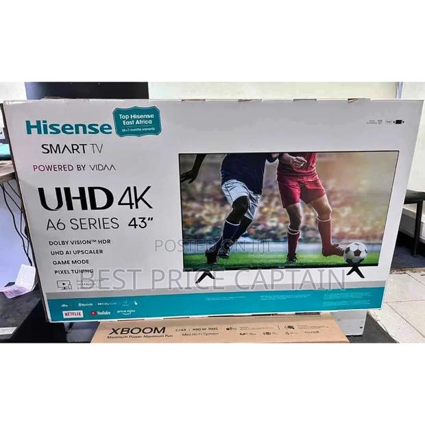 Hisense 43 Inches -Uhd Smart Android Digital Tv. - main view
