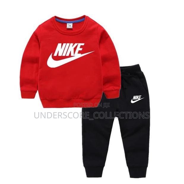Kids Warm Tracksuits With Fleece