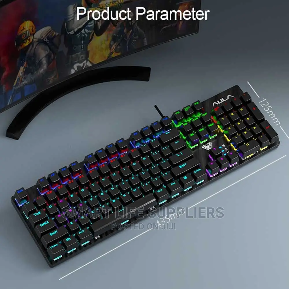 Keyboard Gaming Mechanical (Aula S2022 Blue Switch) in Nairobi Central