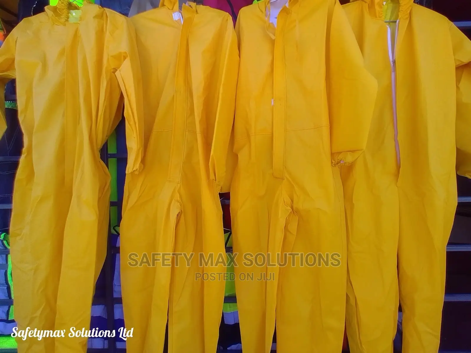 Chemical Spray Overall Yellow at 2,000/Chemical Spray Suit at 2,500