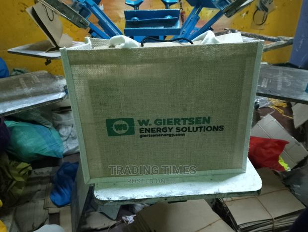 Branding Jute Bags A4 Size - main view