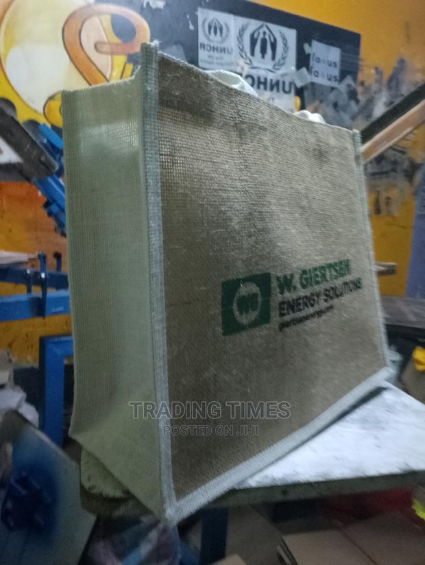 Branding Jute Bags A4 Size - thumbnail 2