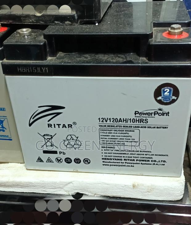 Ritar 120ah Solar Battery