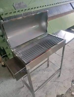 Stainless Steel Meat Grill: - thumbnail 2